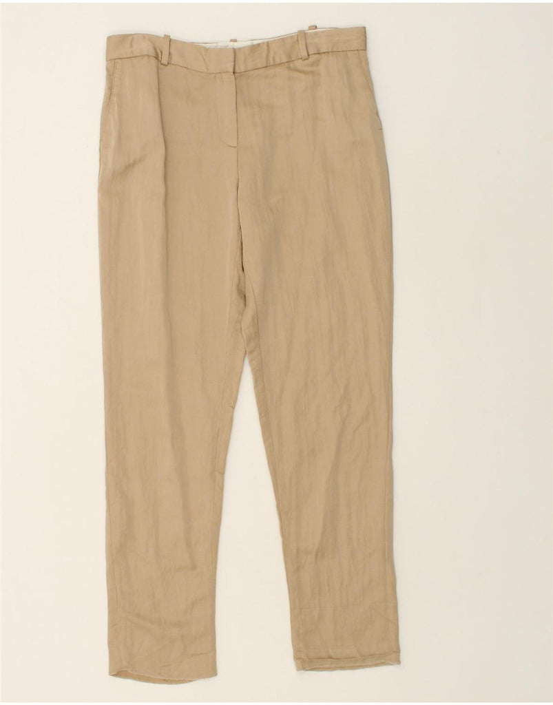 MASSIMO DUTTI Womens Slim Chino Trousers EU 44 XL W34 L29  Grey | Vintage Massimo Dutti | Thrift | Second-Hand Massimo Dutti | Used Clothing | Messina Hembry 