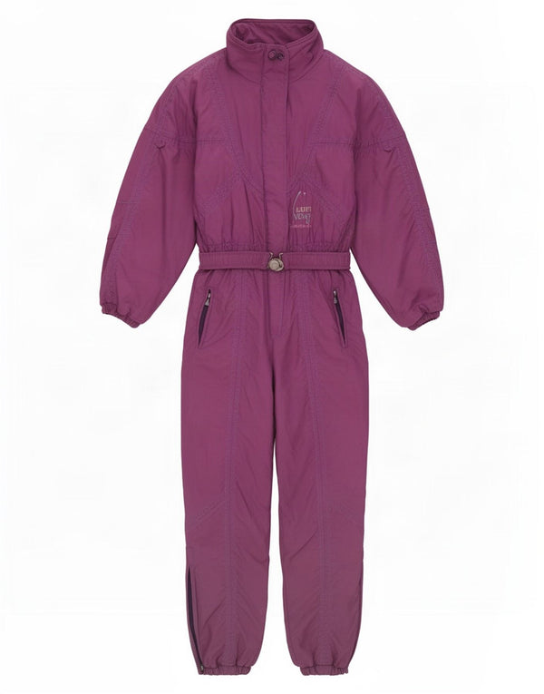 Luhta Womens Ski Jumpsuit UK 14 Medium Purple Polyamide Sports