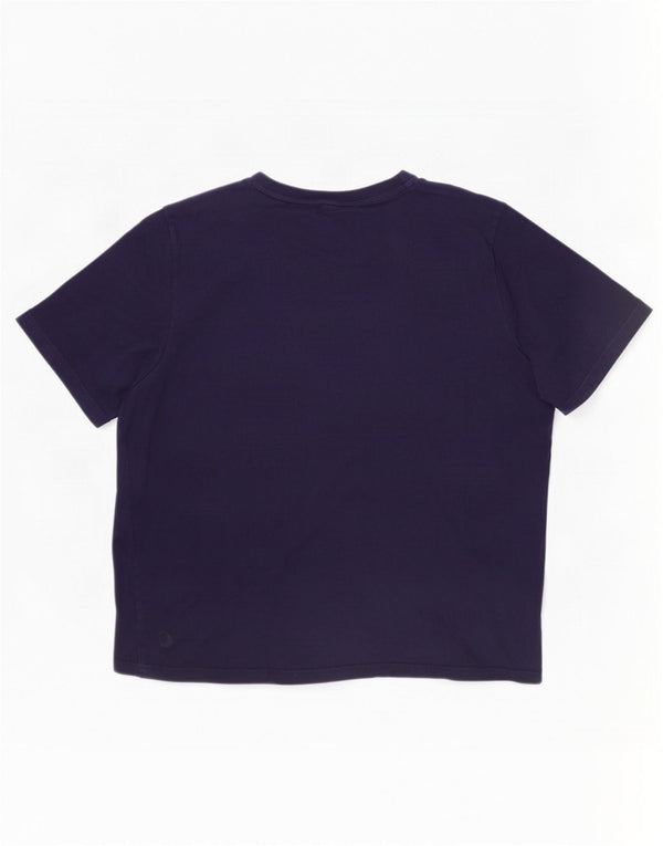 Puma Mens Regular Graphic T-Shirt Top 2XL Navy Blue Cotton Sports