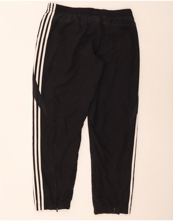 Adidas Mens Tracksuit Trousers Joggers Medium Black Polyester