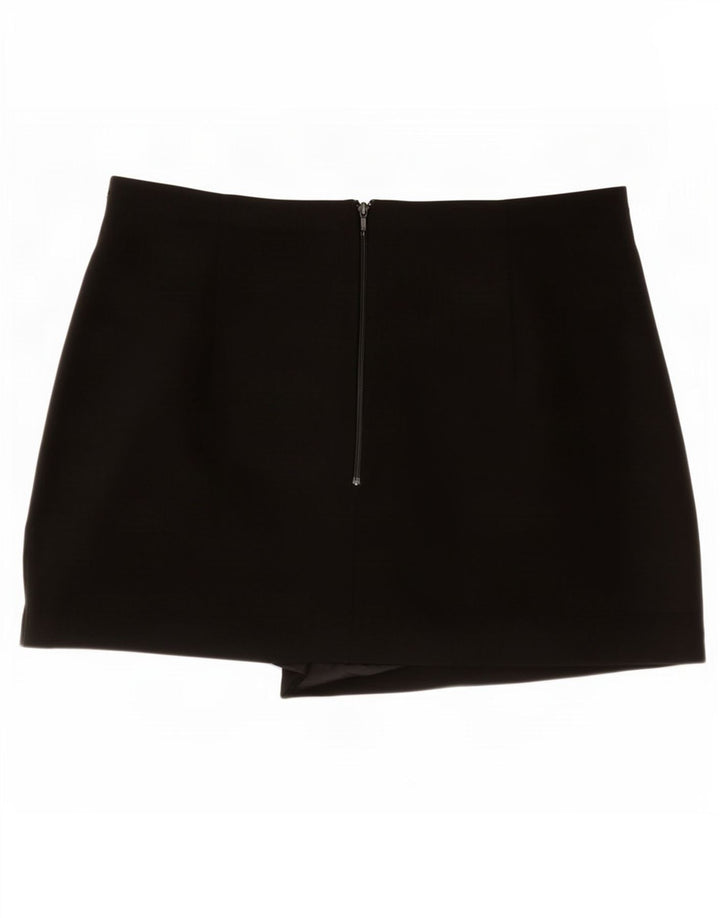 Zara Womens Skort Casual Shorts Large W30 Black Polyester