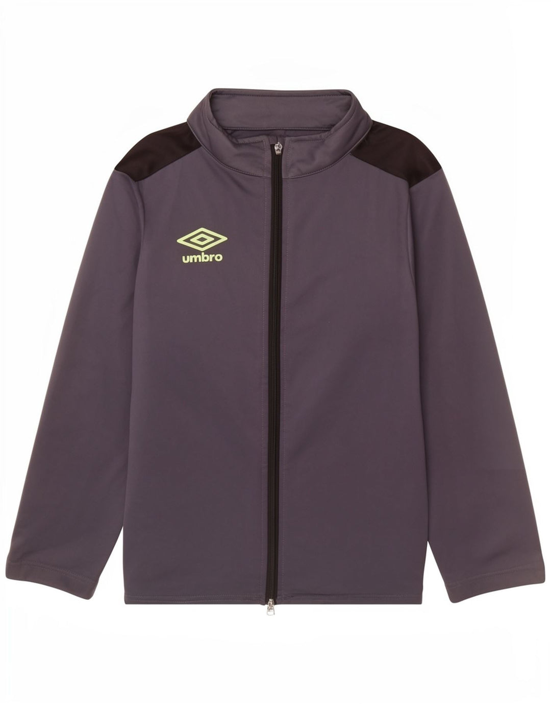 Umbro Boys Tracksuit Top Jacket 11-12 Years Grey Polyester