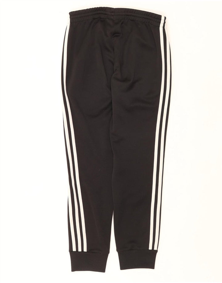Adidas Mens Tracksuit Trousers Joggers Small  Black Polyester