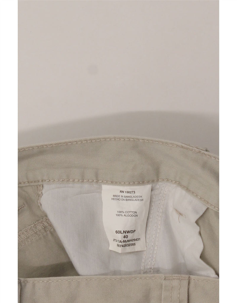 WRANGLER Mens Cargo Shorts W40 XL Beige Cotton Vintage Wrangler and Second-Hand Wrangler from Messina Hembry 