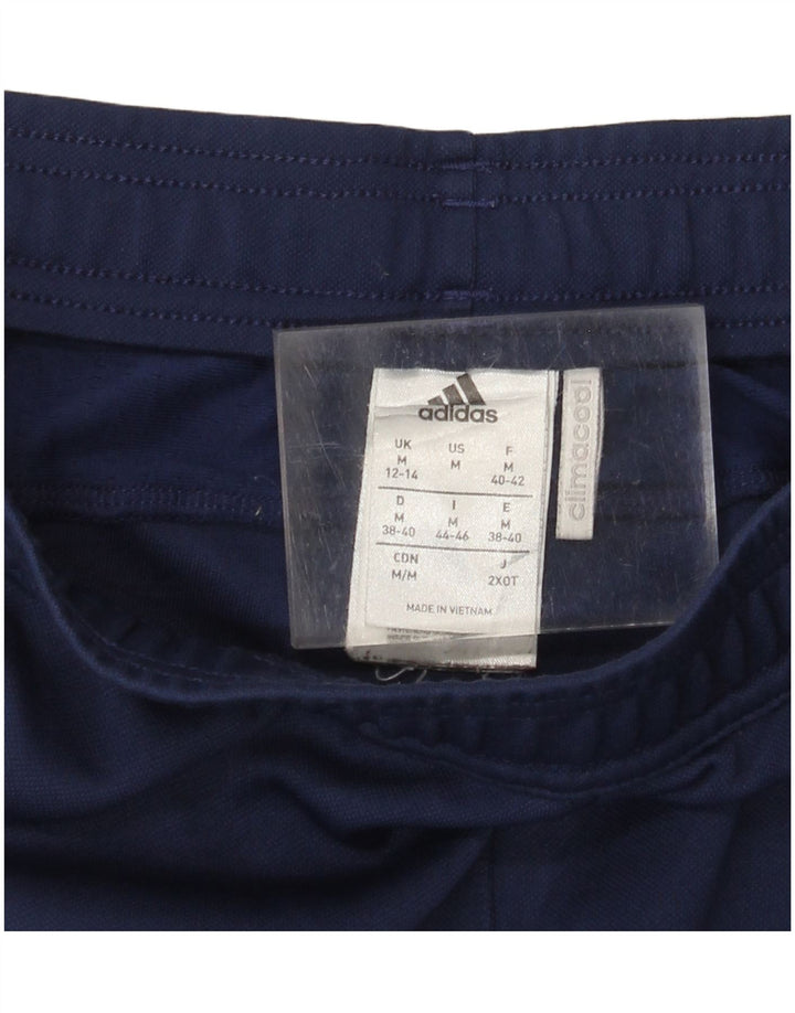 ADIDAS Womens Climacool Tracksuit Trousers UK 12/14 Medium  Navy Blue