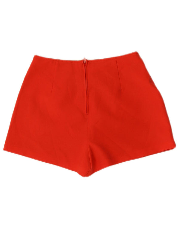 Benetton Womens Hot Pants IT 40 Small W26 Red