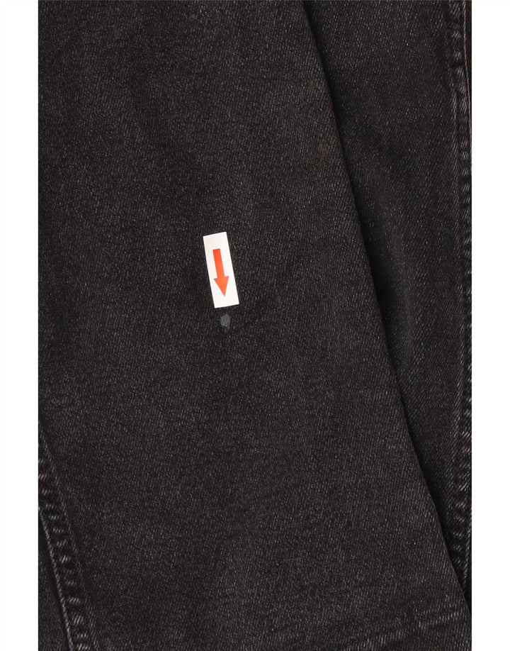 Wrangler Mens Straight Jeans W32 L32 Black