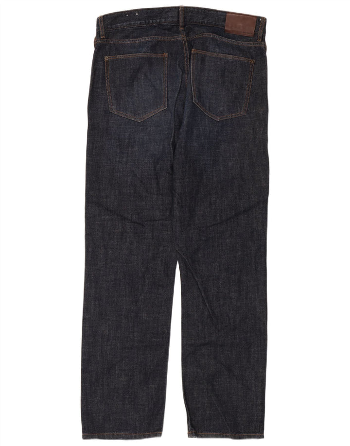 Fat Face Mens Straight Jeans W34 L32 Blue Cotton