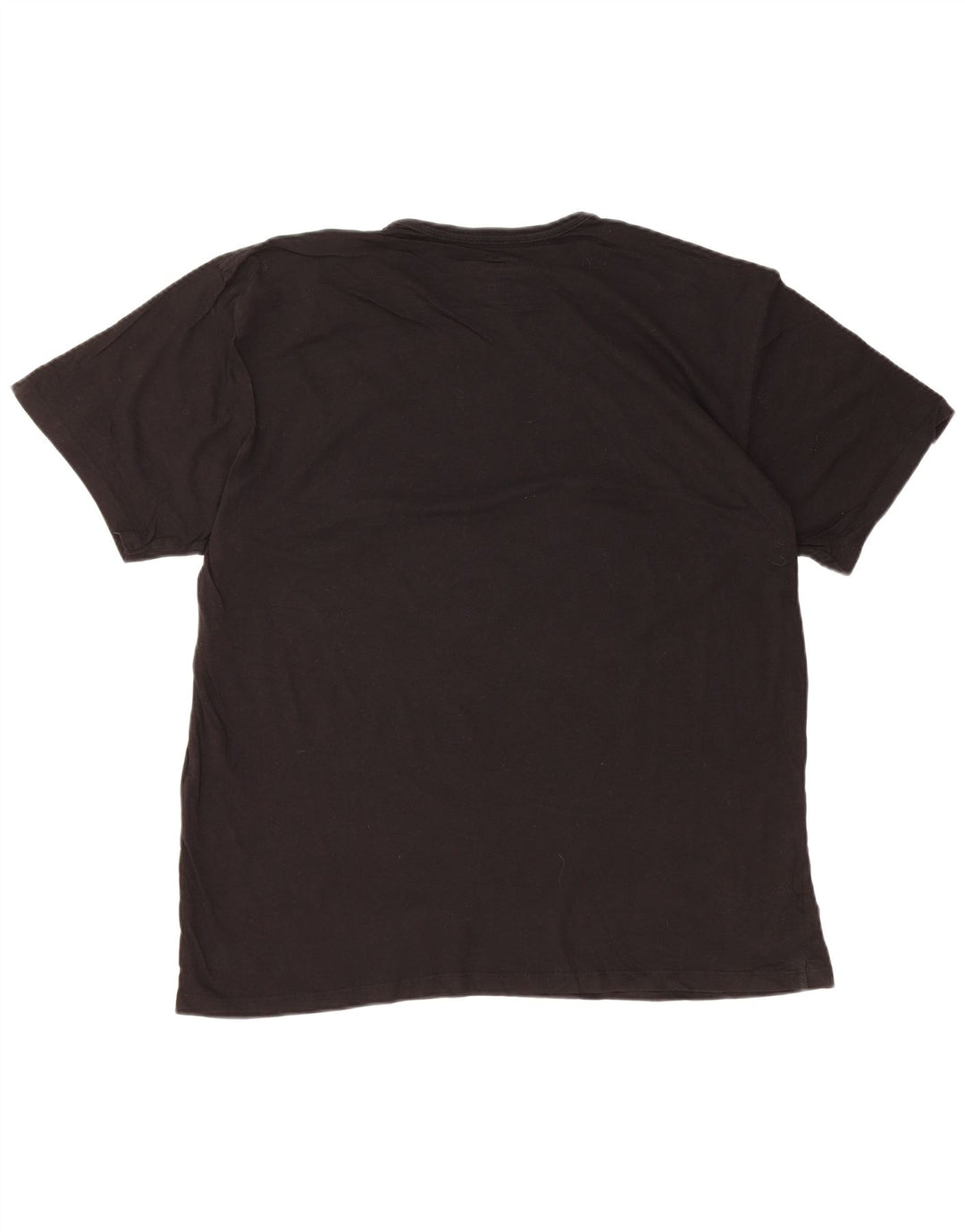 CALVIN KLEIN Mens T-Shirt Top XL Black Cotton