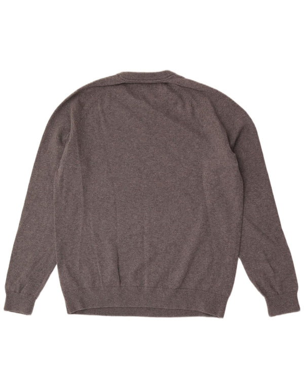 Calvin Klein Jeans Mens Crew Neck Jumper Sweater XL Grey Cotton