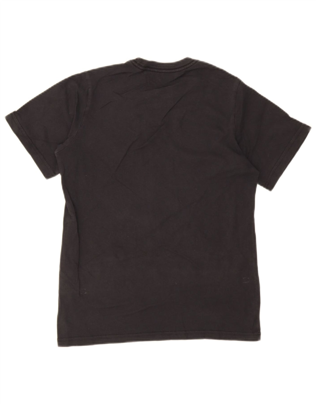 Nik George Boys Graphic T-Shirt Top 10-11 Years Medium Black Cotton