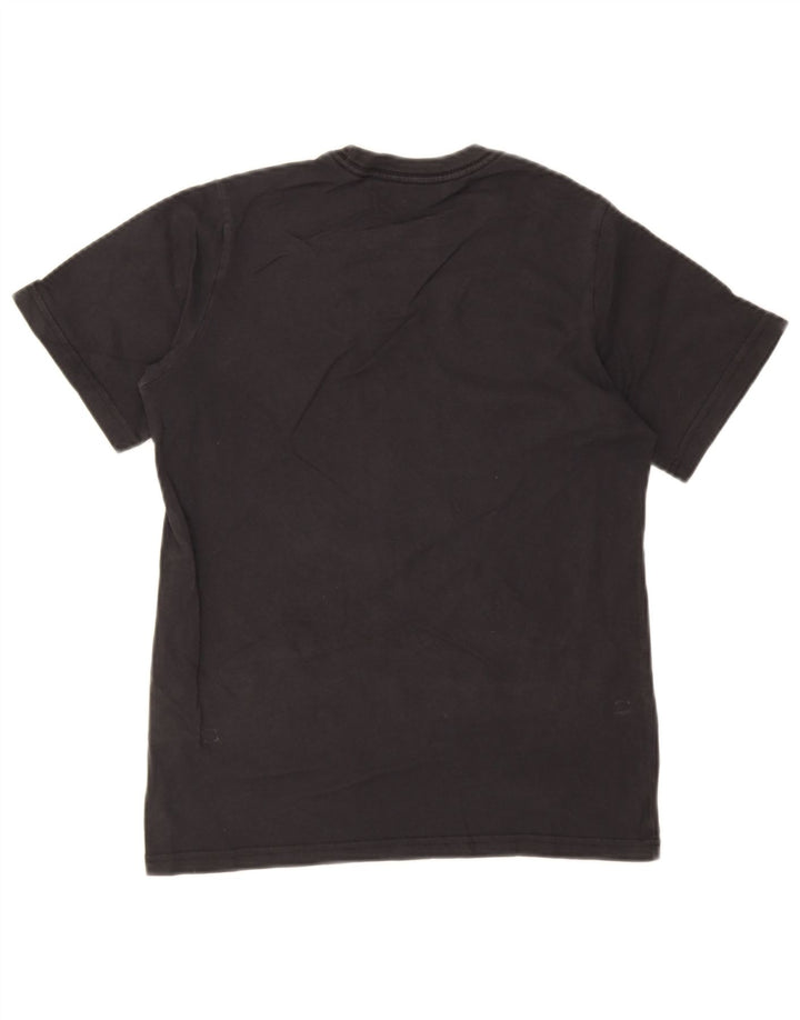 Nik George Boys Graphic T-Shirt Top 10-11 Years Medium Black Cotton