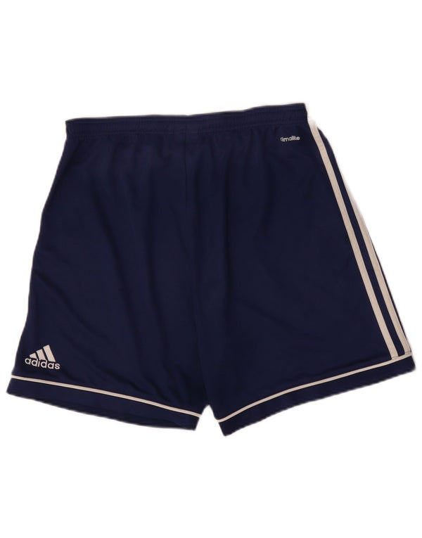 Adidas Mens Climalite Sport Shorts Medium Navy Blue Polyester
