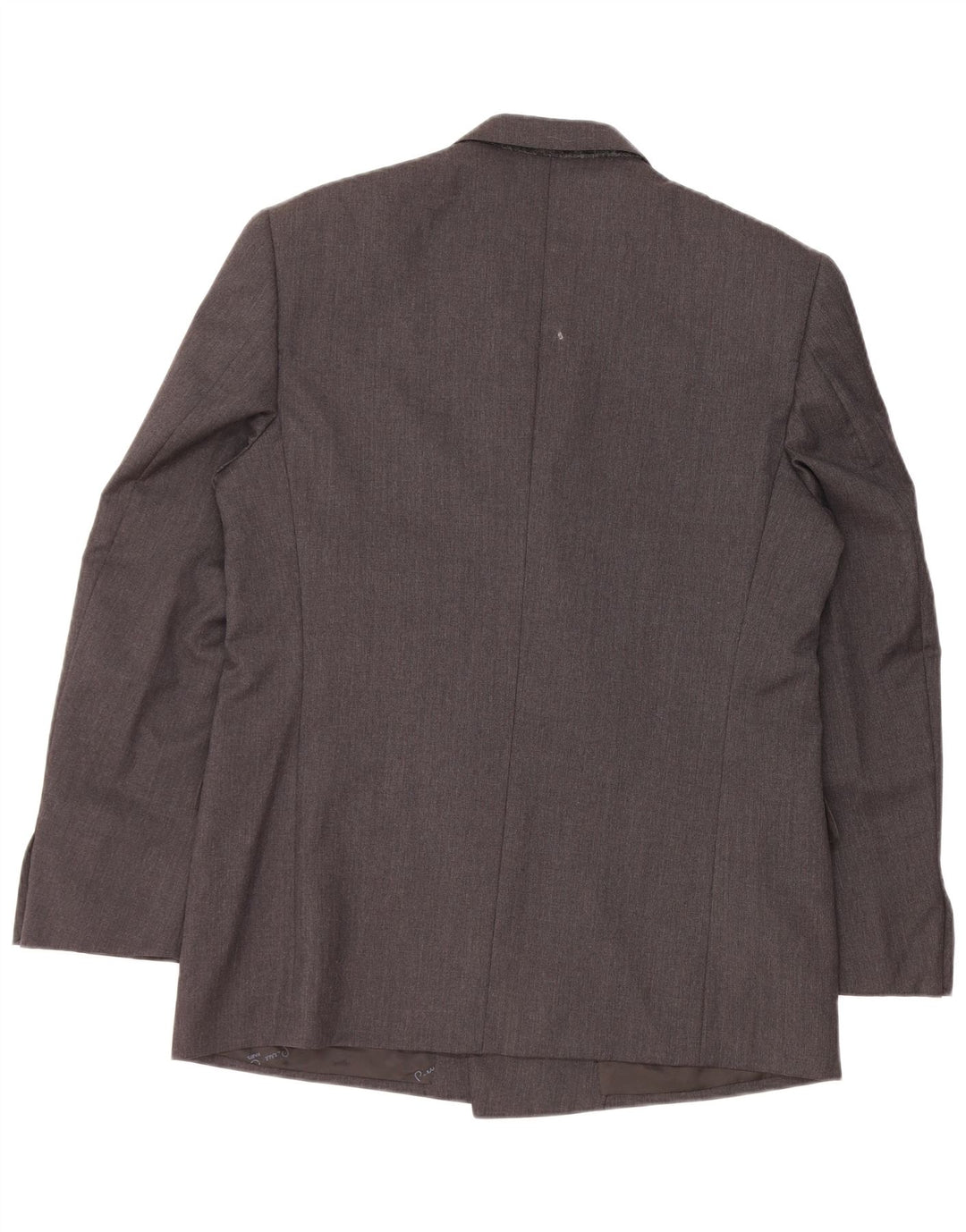 PIERRE CARDIN Mens Double Breasted Blazer Jacket EU 50 Large Grey Wool