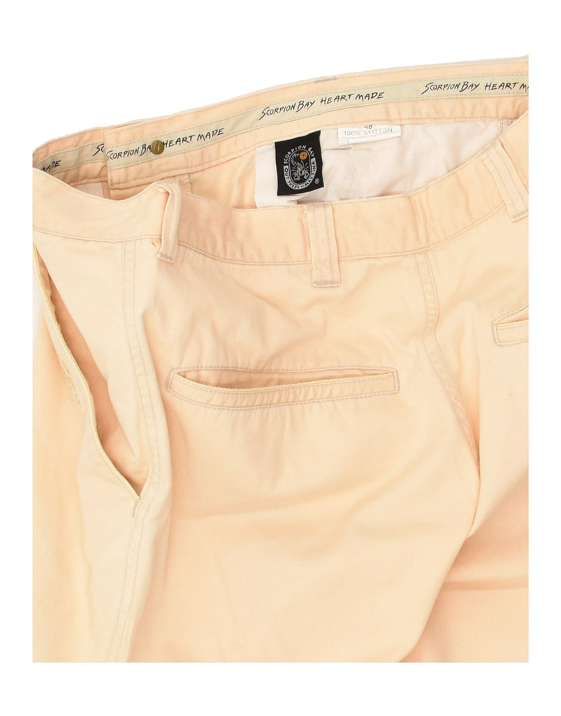 SCORPION BAY Mens Chino Shorts IT 48 Medium W32  Beige Cotton | Vintage Scorpion Bay | Thrift | Second-Hand Scorpion Bay | Used Clothing | Messina Hembry 