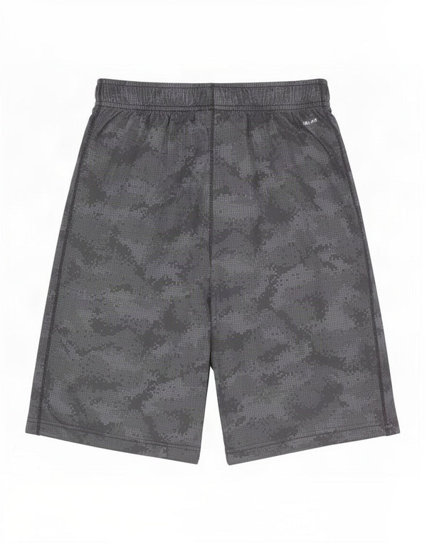 Nike Boys Dri Fit Bermuda Sport Shorts 12-13 Years Large Black Camouflage