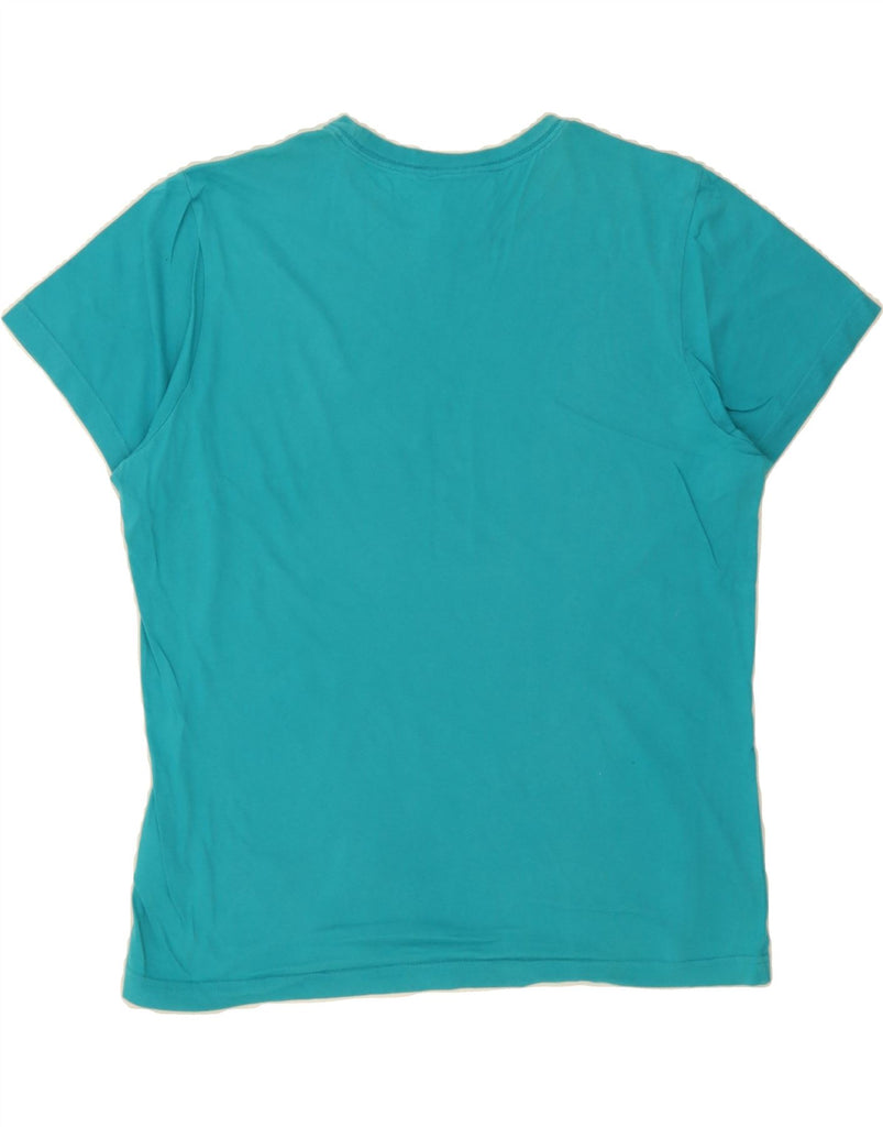 ECKO UNLTD Mens Graphic T-Shirt Top Large Turquoise Cotton Vintage Ecko Unltd and Second-Hand Ecko Unltd from Messina Hembry 