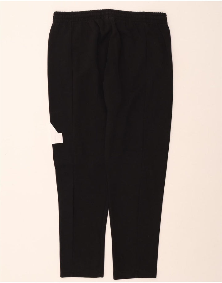 Adidas Mens Graphic Tracksuit Trousers XL Black Cotton