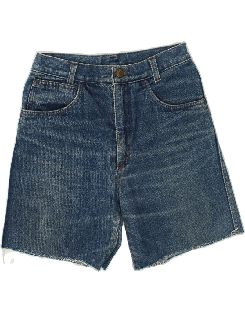 POP 84 Womens Denim Shorts IT 42 Medium W26 Blue Cotton | Vintage POP 84 | Thrift | Second-Hand POP 84 | Used Clothing | Messina Hembry 