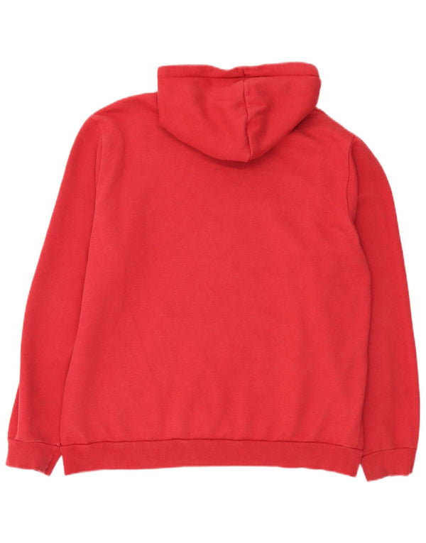 Puma Mens Graphic Hoodie Jumper XL Red Cotton