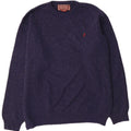 Marlboro Classics Mens Crew Neck Jumper Sweater 2XL Navy Blue Wool