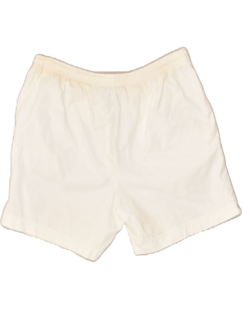 AUSTRALIAN L'ALPINA Mens Chino Shorts IT 50 Large W34  White Cotton | Vintage AUSTRALIAN L'ALPINA | Thrift | Second-Hand AUSTRALIAN L'ALPINA | Used Clothing | Messina Hembry 