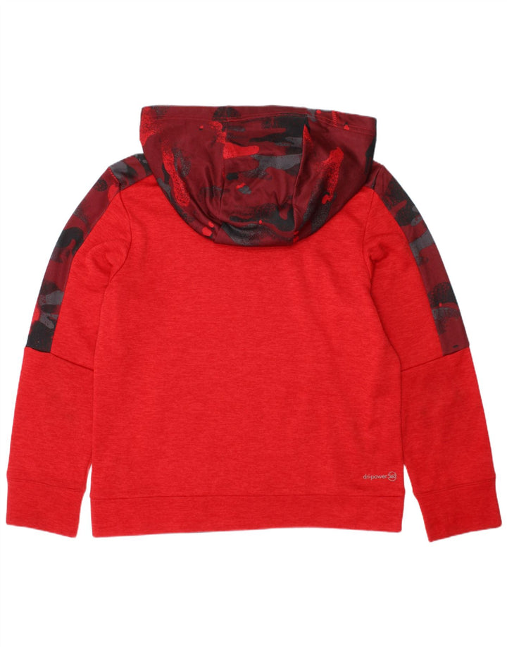 Russell Athletic Boys Full Tracksuit 7-8 Years Medium Red Polyester