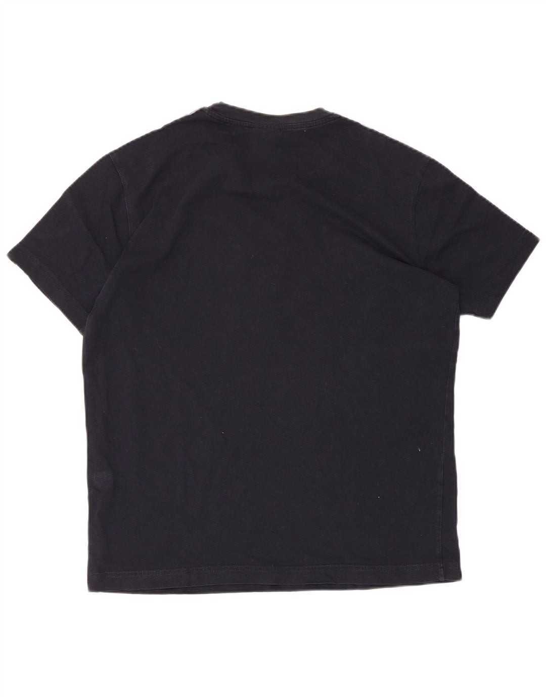 CHAMPION Mens Graphic T-Shirt Top Small Navy Blue Cotton