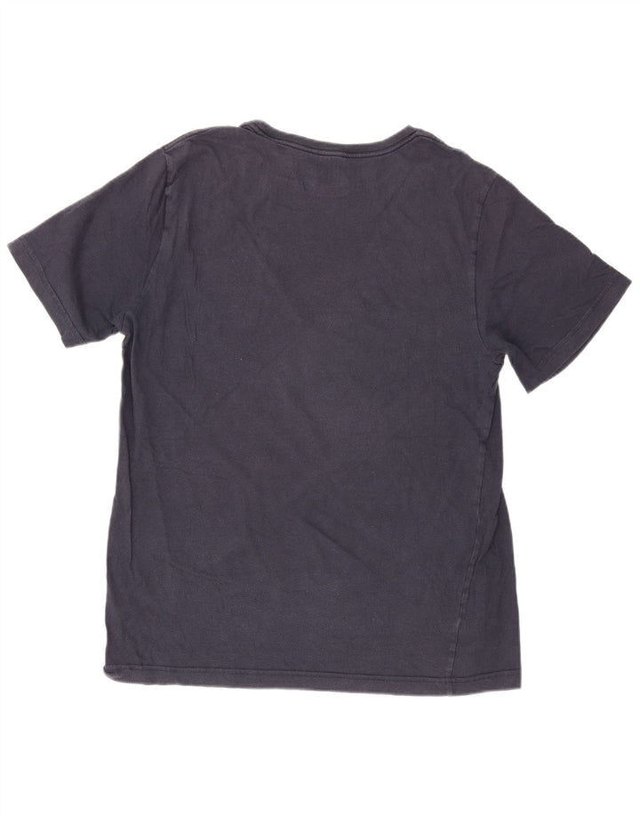 Tommy Hilfiger Mens T-Shirt Top Medium Navy Blue Cotton