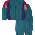 Vintage Mens Loose Fit Full Tracksuit IT 48/50 Medium Blue Colourblock