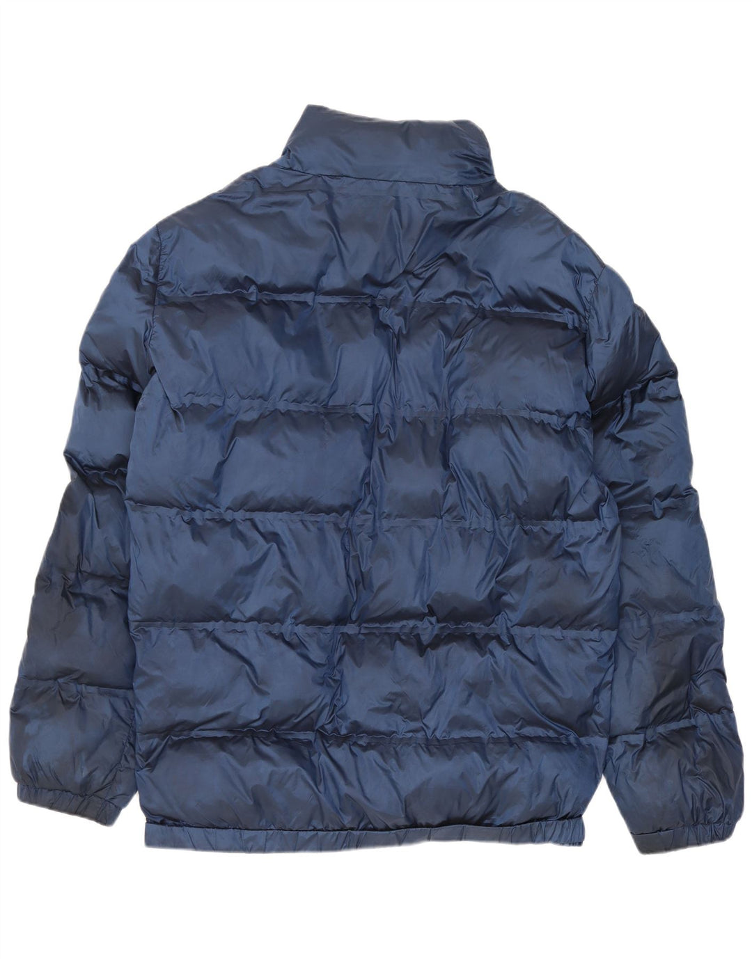Guess Mens Padded Jacket UK 38 Medium Navy Blue Polyamide