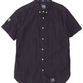 Superdry Mens Short Sleeve Shirt XL Navy Blue Cotton