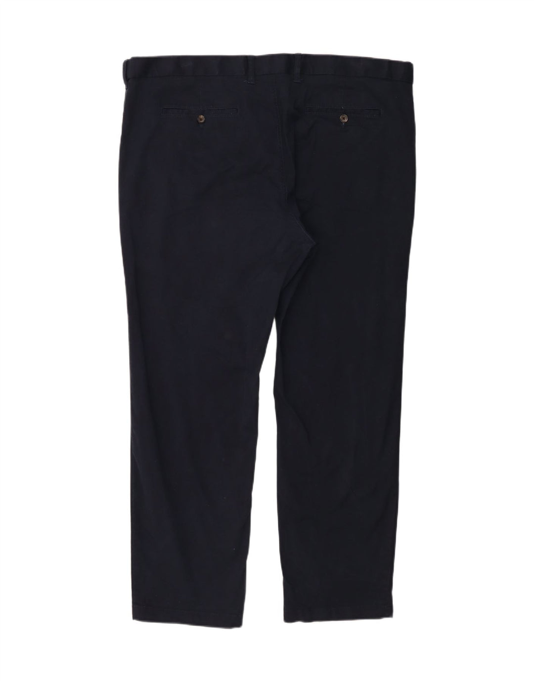 Marks & Spencer Mens Heritage Regular Chino Trousers W44 L31 Navy Blue