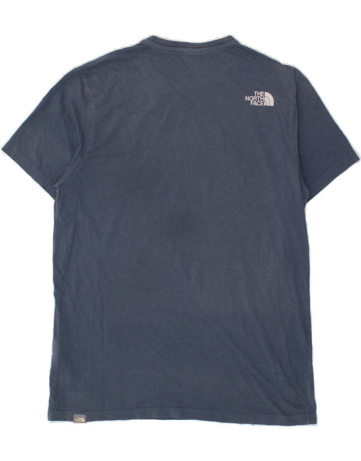 THE NORTH FACE Mens T-Shirt Top Medium Navy Blue Cotton