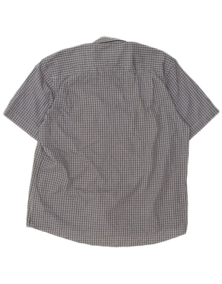 Pierre Cardin Mens Regular Fit Shirt 3XL Grey Check Polyester