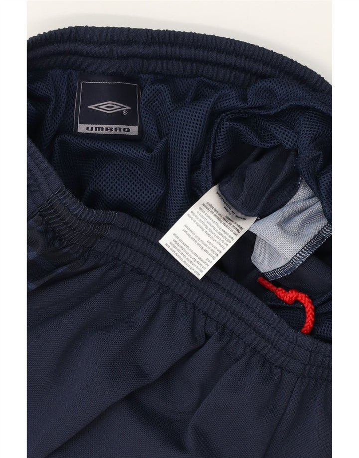 Umbro Mens Sport Shorts Large  Navy Blue Colourblock Polyester