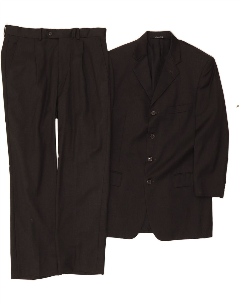 YVES SAINT LAURENT Mens 2 Piece Suit IT 50 Large W34 L28 Grey Classic Vintage Yves Saint Laurent and Second-Hand Yves Saint Laurent from Messina Hembry 