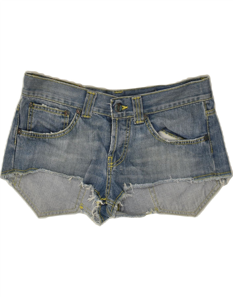 DONDUP Womens Denim Hot Pants W29 Medium Blue | Vintage Dondup | Thrift | Second-Hand Dondup | Used Clothing | Messina Hembry 