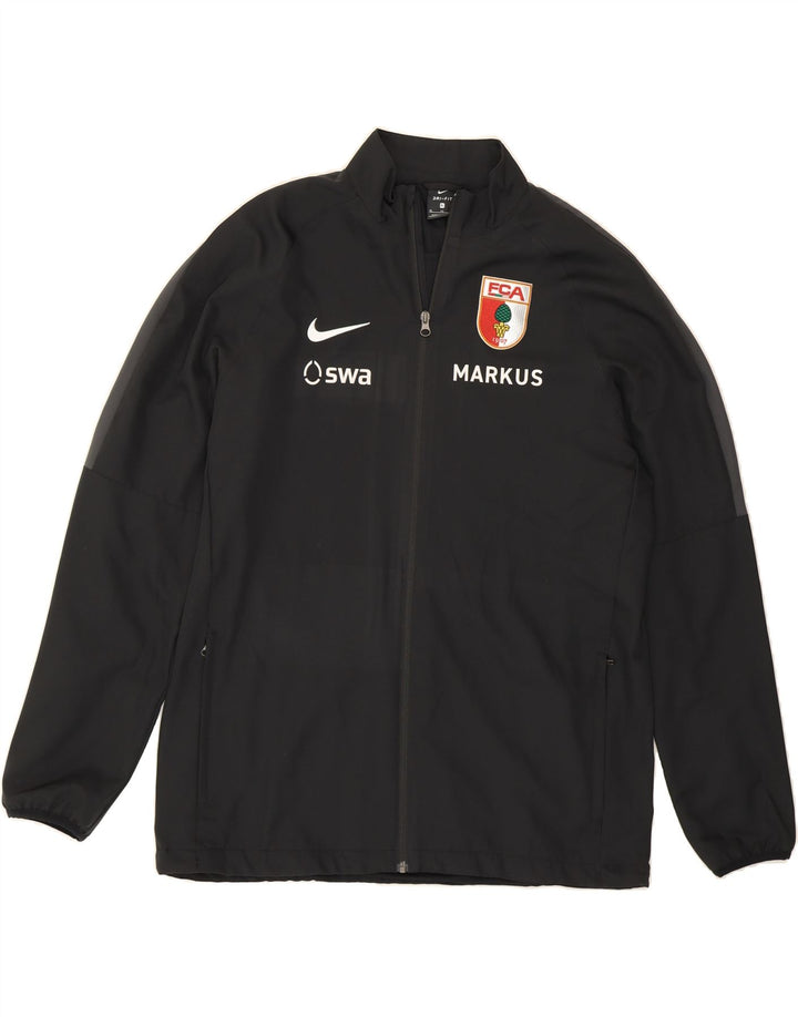 NIKE Mens FC Augsburg Graphic Tracksuit Top Jacket XL Grey Polyester Vintage Nike and Second-Hand Nike from Messina Hembry 