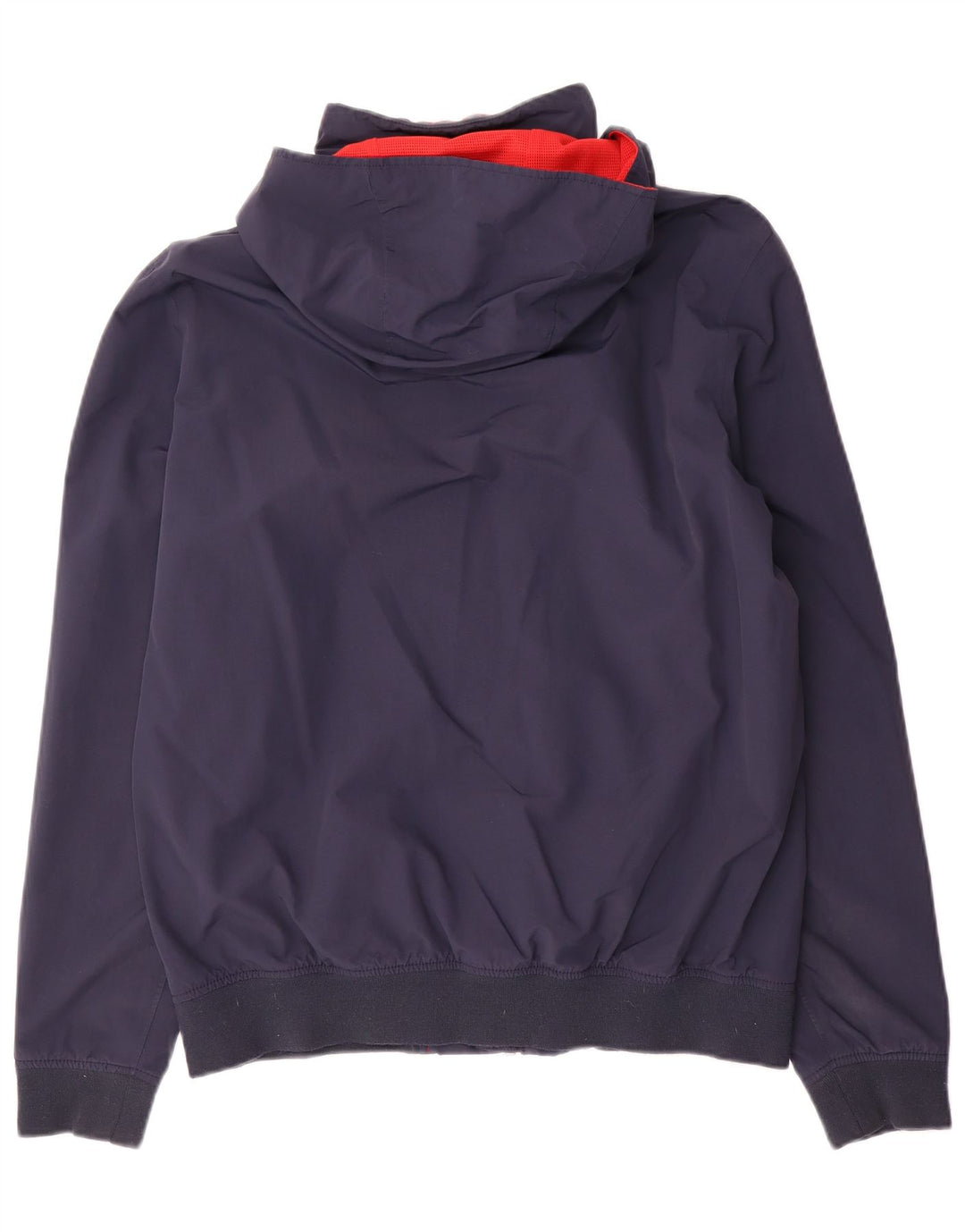 Timberland Mens Hooded Bomber Jacket UK 38 Medium Navy Blue