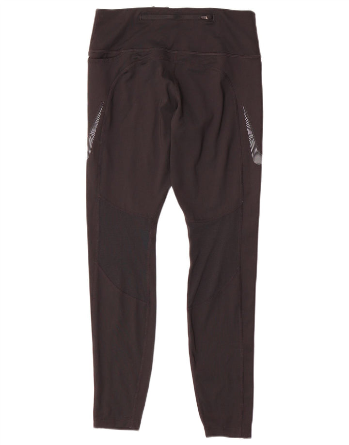 Nike Womens Dri Fit Tracksuit Trousers UK 14 Medium Black