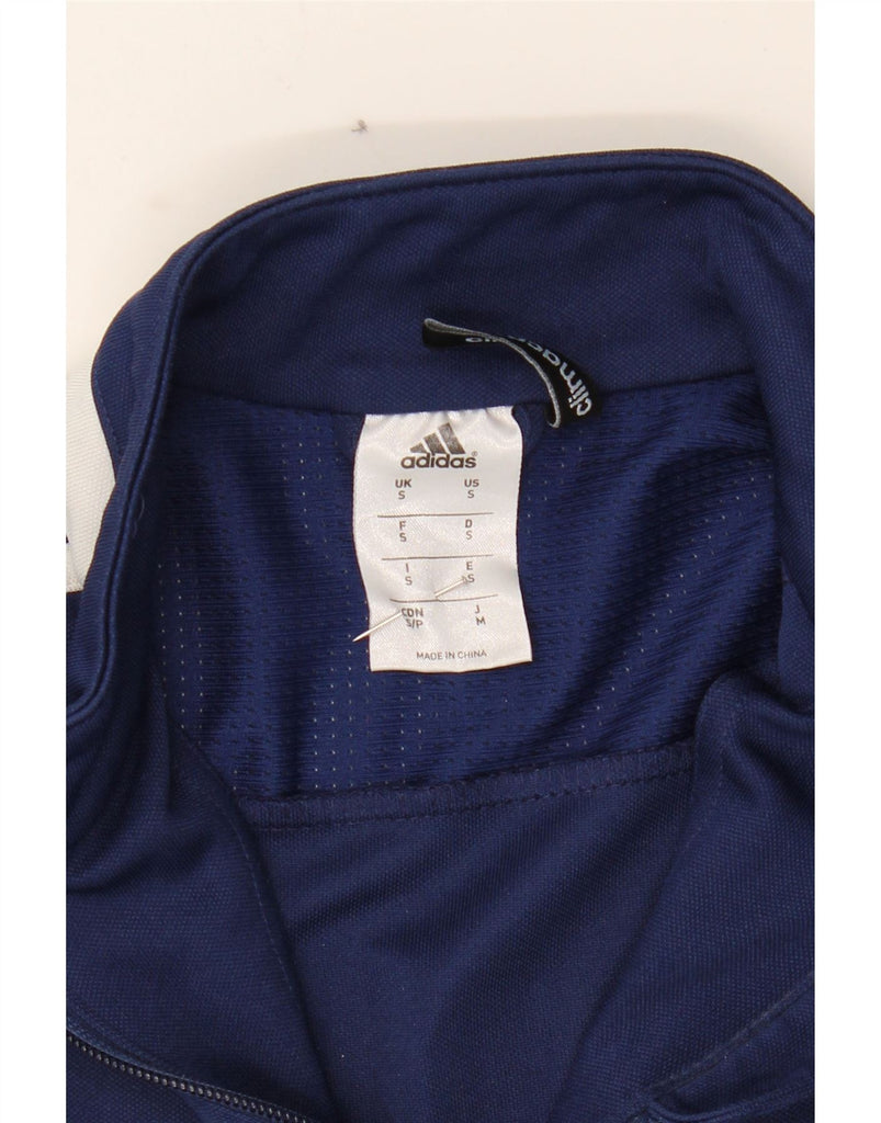 ADIDAS Mens Climacool Graphic Pullover Tracksuit Top Small Blue Vintage Adidas and Second-Hand Adidas from Messina Hembry 