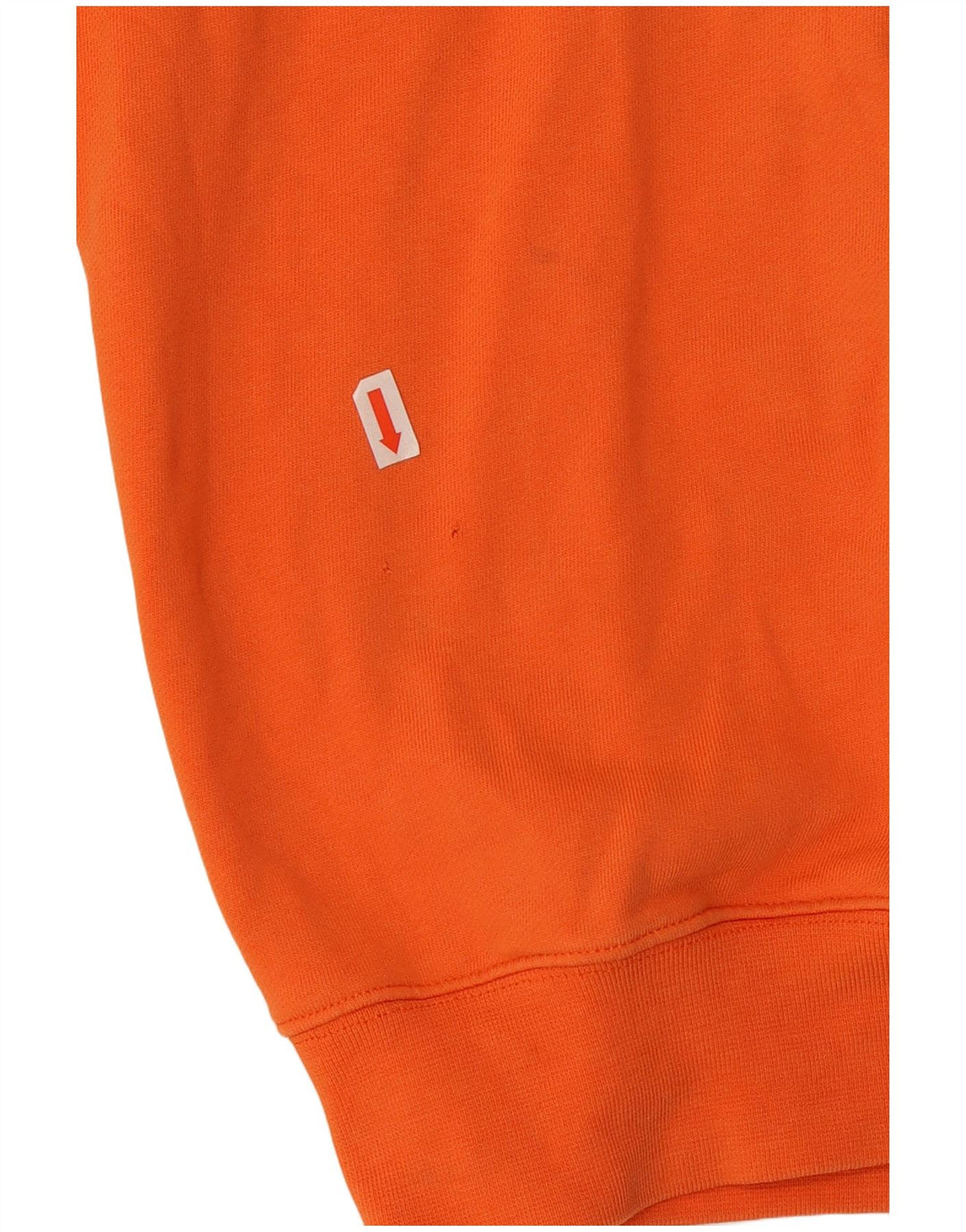 Hugo Boss Womens Graphic Sweatshirt Jumper UK 14 Medium Orange