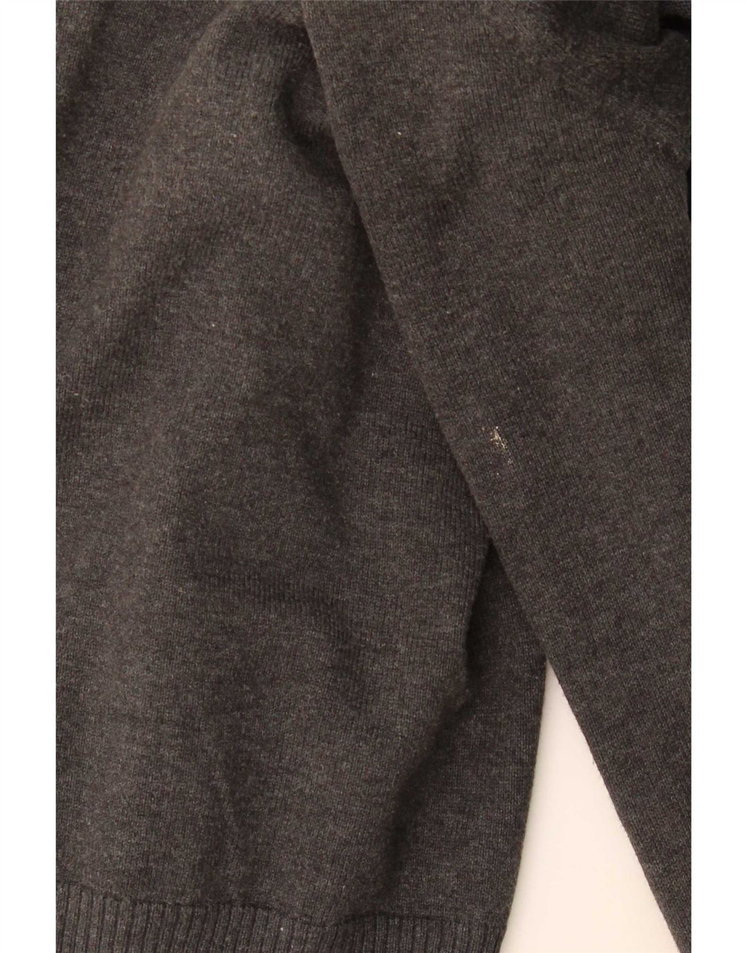 Zara Womens Crop Cardigan Sweater UK 10 Small Grey