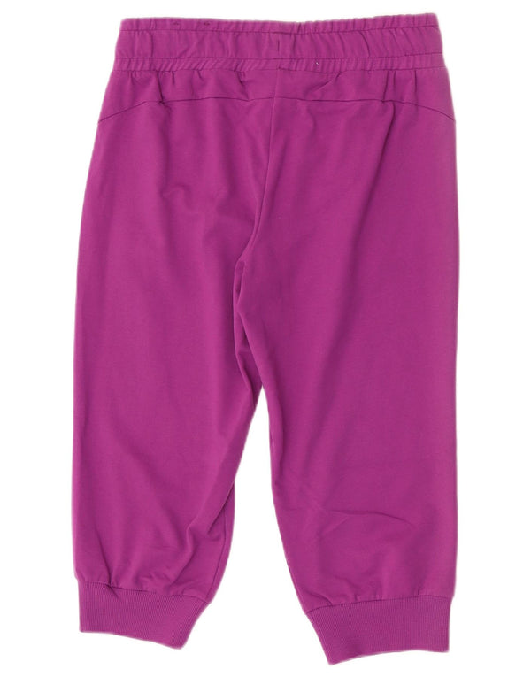 Puma Womens Capri Tracksuit Trousers Joggers Medium Purple