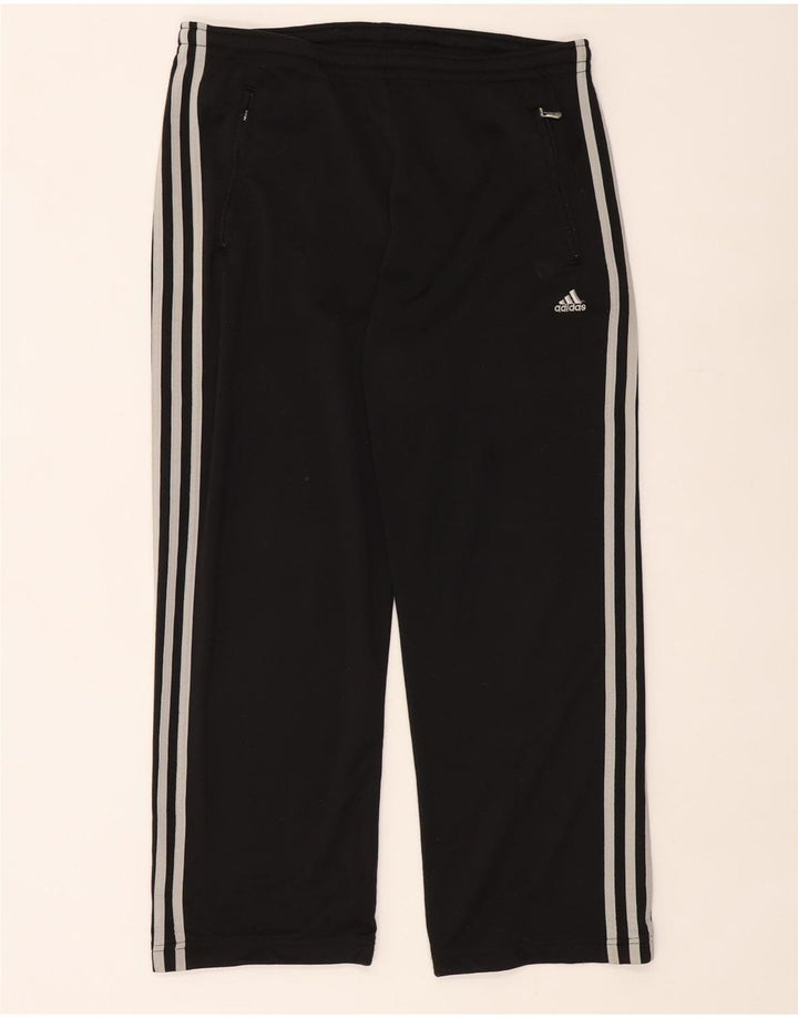 Adidas Mens Tracksuit Trousers UK 38/40 Medium  Black Polyester