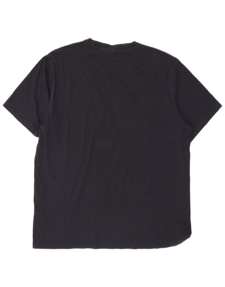 Champion Mens T-Shirt Top 4XL Navy Blue
