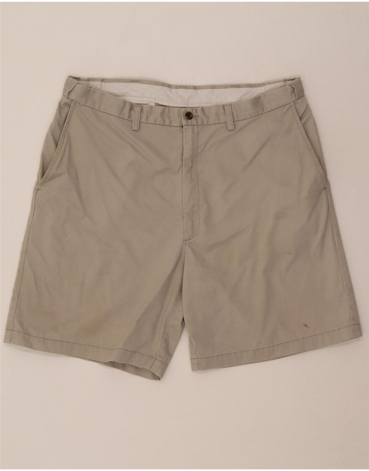 HAGGAR Mens Chino Shorts W38 XL Beige Cotton Vintage Haggar and Second-Hand Haggar from Messina Hembry 