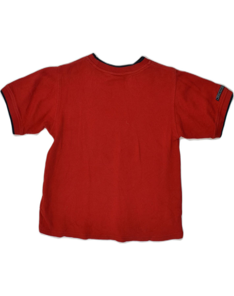 TOMMY HILFIGER Boys T-Shirt Top 6-7 Years Red Cotton | Vintage Tommy Hilfiger | Thrift | Second-Hand Tommy Hilfiger | Used Clothing | Messina Hembry 