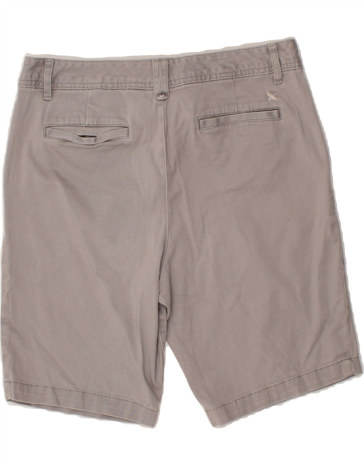 EDDIE BAUER Womens Slightly Curvy Chino Shorts US 12 Large W34  Beige Vintage Eddie Bauer and Second-Hand Eddie Bauer from Messina Hembry 